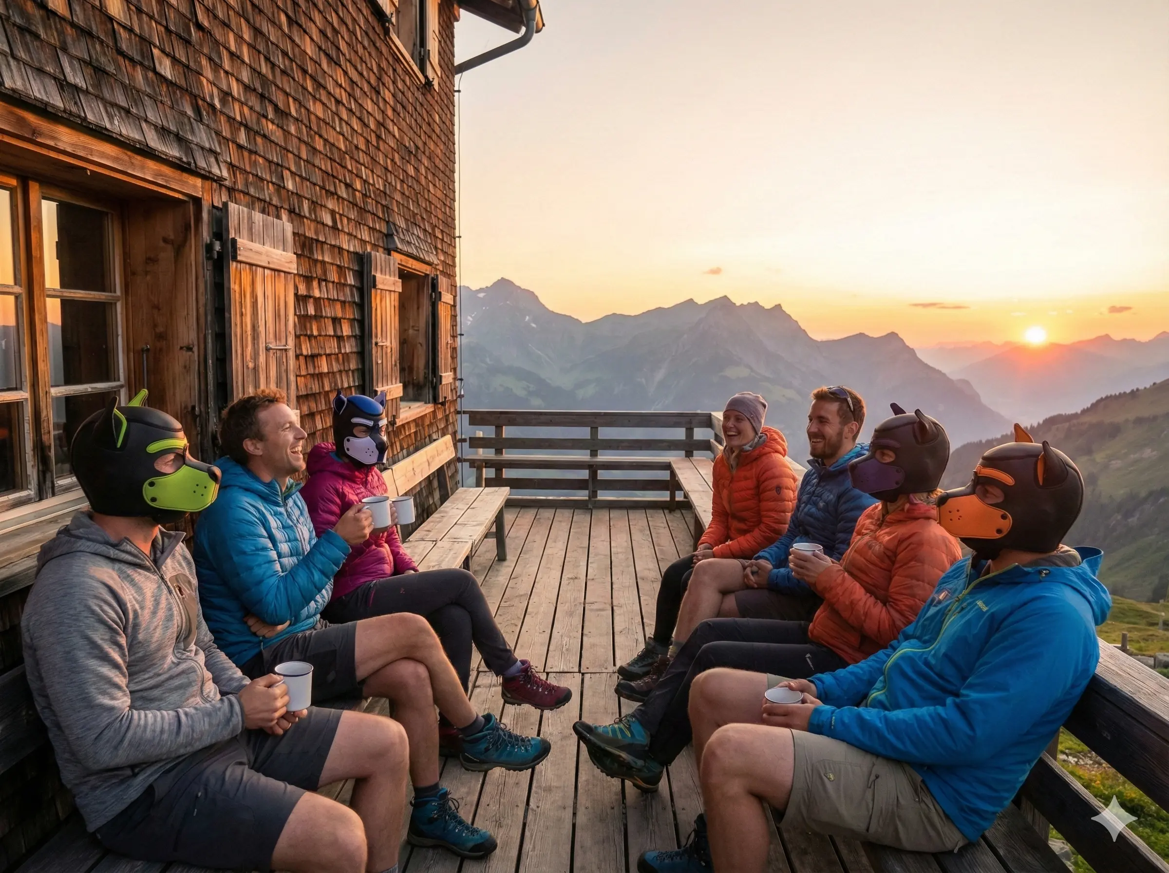 Gemeinsame Wanderung